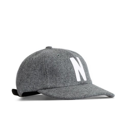 norse projects wool sports cap hellgrau 718234