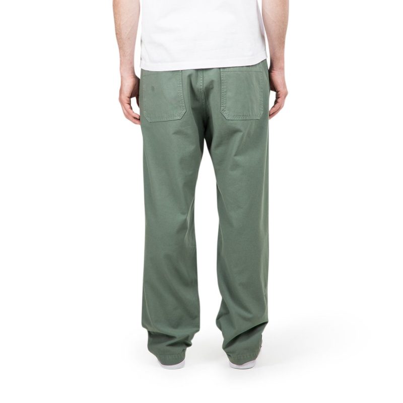 norse projects x geoff mcfetridge lukas backsatin pant grungrau 661536