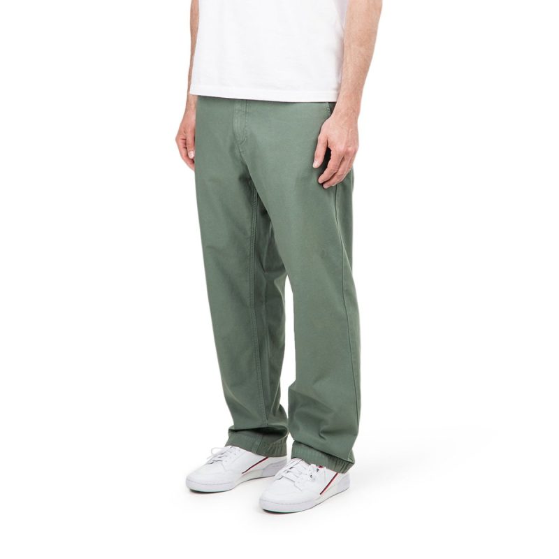 norse projects x geoff mcfetridge lukas backsatin pant grungrau 769198