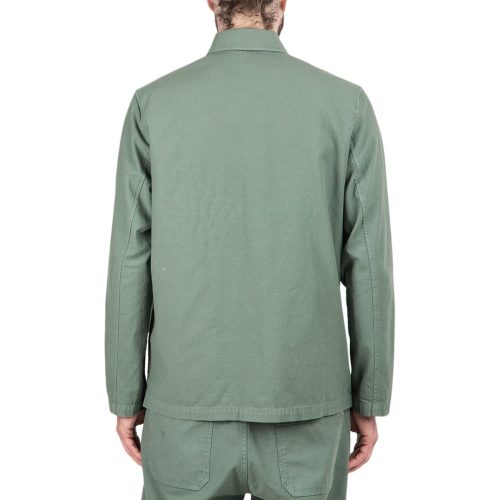 norse projects x geoff mcfetridge mads backsatin shirt grungrau 102468