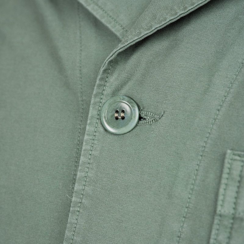 norse projects x geoff mcfetridge mads backsatin shirt grungrau 107005