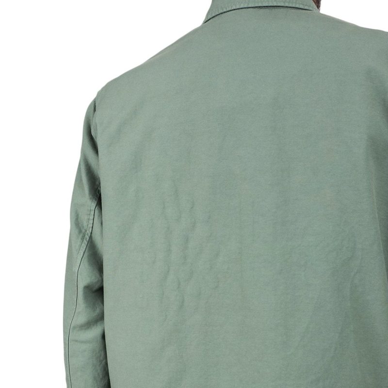 norse projects x geoff mcfetridge mads backsatin shirt grungrau 296937