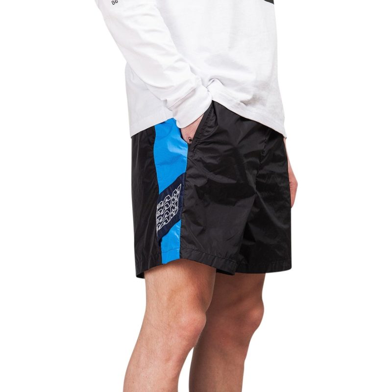 pam add a filter track shorts schwarz blau 412669