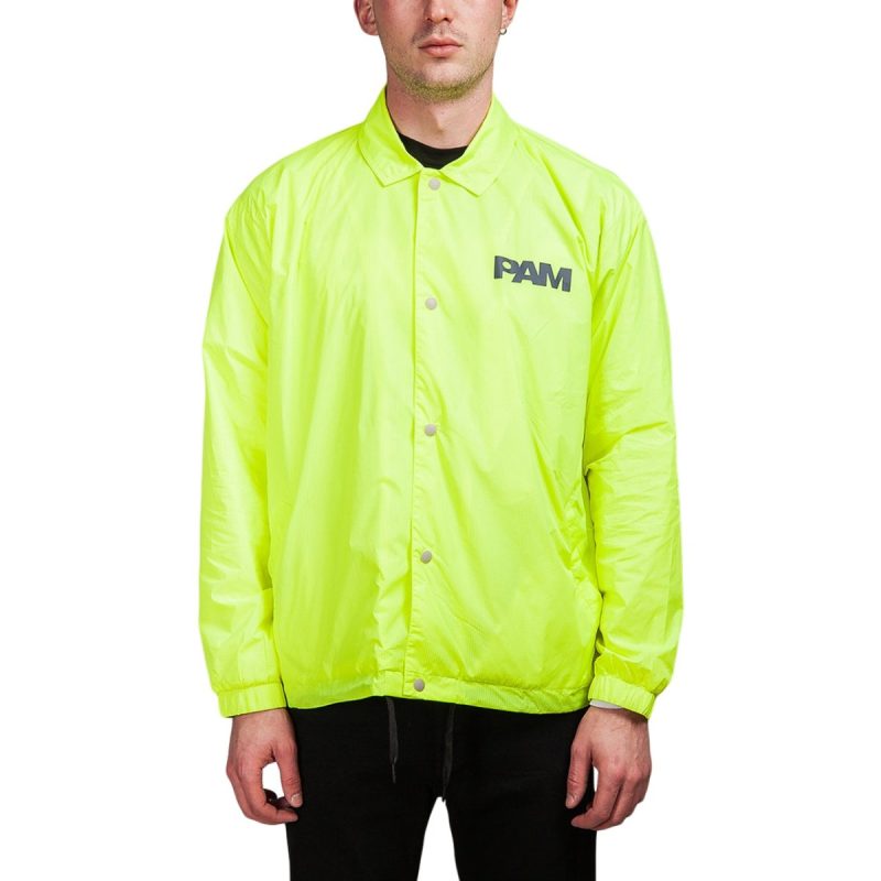 pam alien morphosis coach jacket neongelb 439757