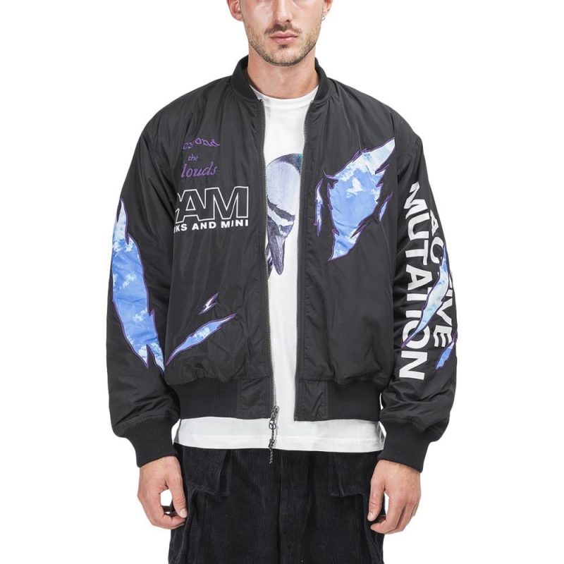 pam beyonde bomber jacket schwarz 889135