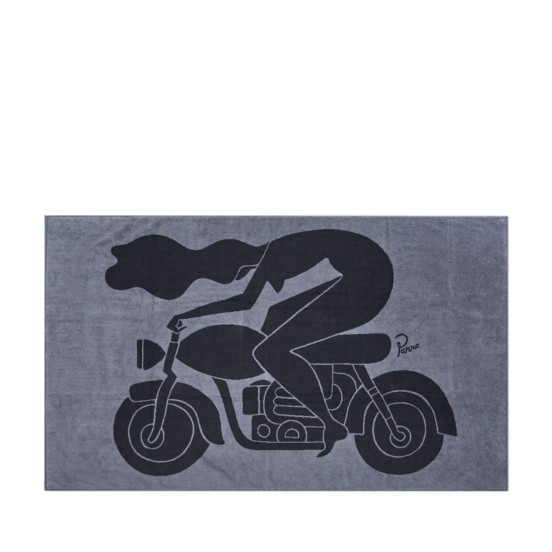 parra backwards towel indigo 263047