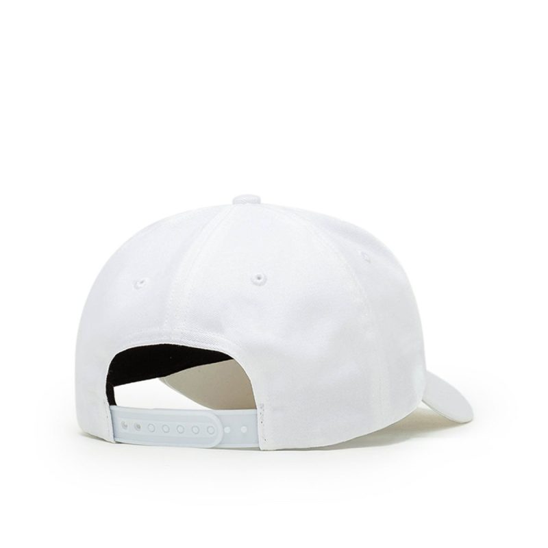 parra birdface font 6 panel hat weiss 854513