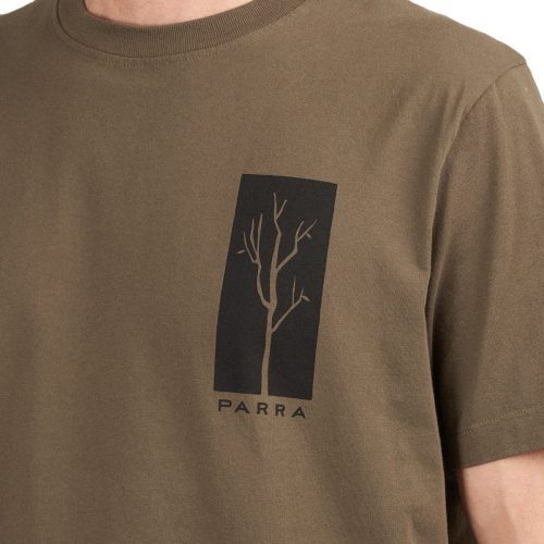 parra dead tree t shirt oliv 753602