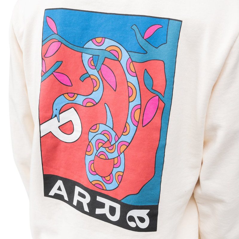 parra eves garden crewneck cream 357825