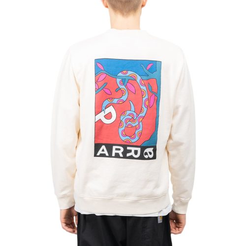 parra eves garden crewneck cream 970017