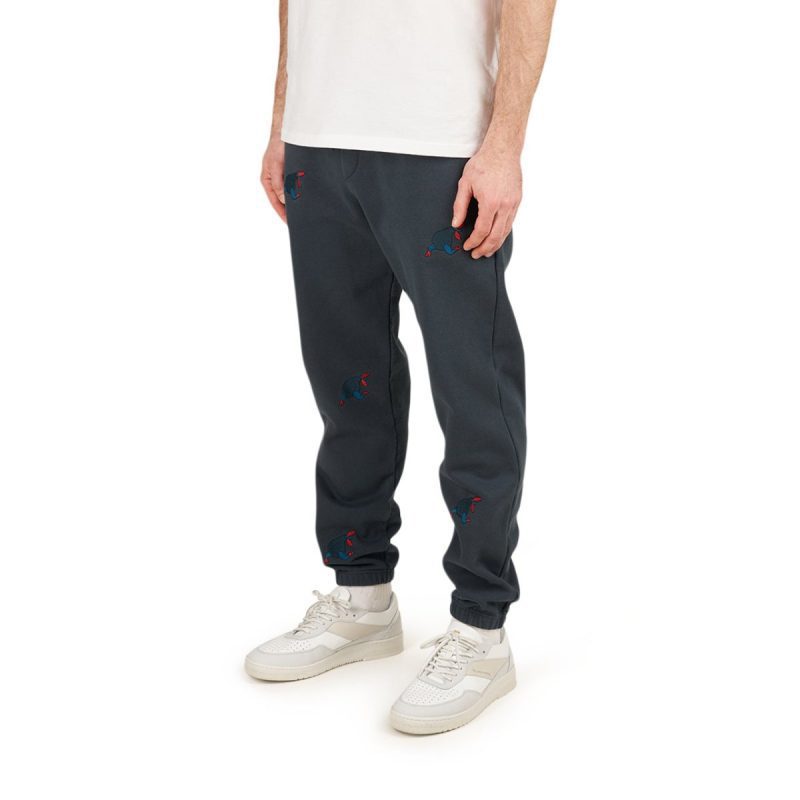 parra running pear sweat pants navy 612482