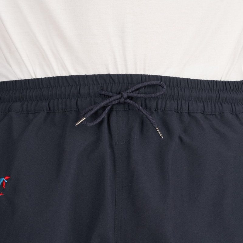 parra running pear swim shorts navy 555893