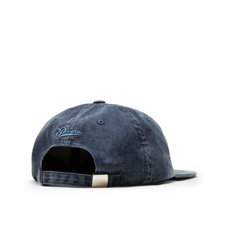 parra secret flower 6 panel hat navy 635829