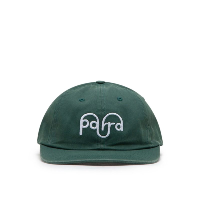 parra weird logo 6 panel hat grun 720209