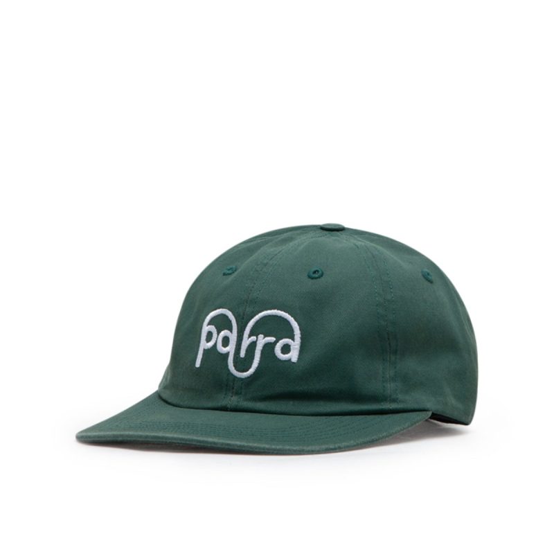 parra weird logo 6 panel hat grun 862482