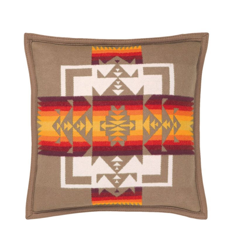 pendleton chief joseph pillow khaki 606095