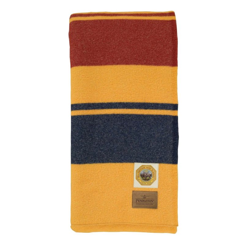 pendleton yellowstone national park blanket gold 184381