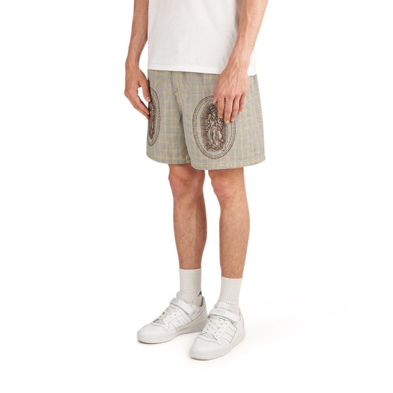 pleasures blessed shorts grun 708918