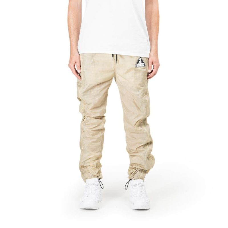 pleasures brick tech track pant khaki 756191