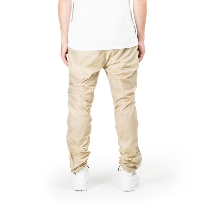 pleasures brick tech track pant khaki 756248