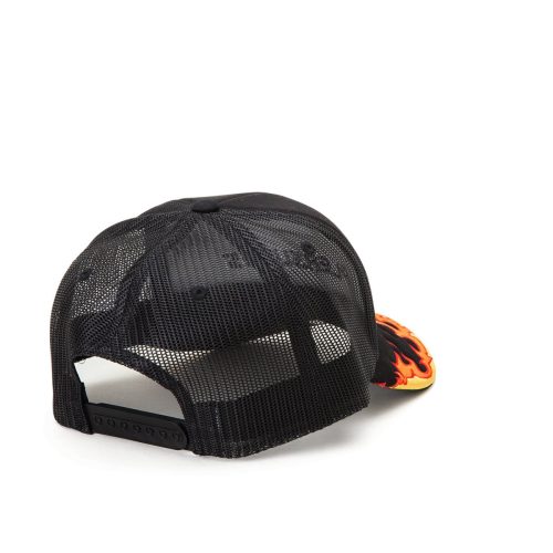 pleasures burn trucker snapback schwarz 153424