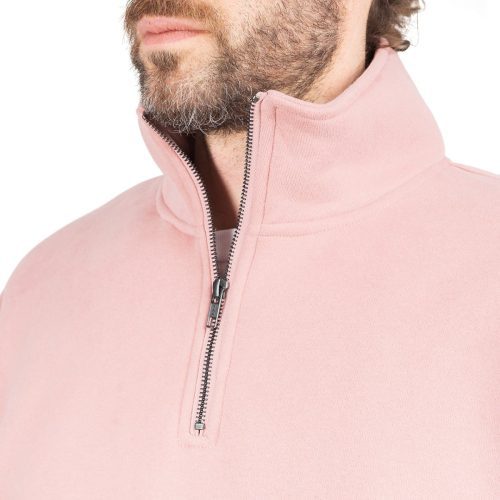 pleasures decline quarter zip pullover rosa 900113