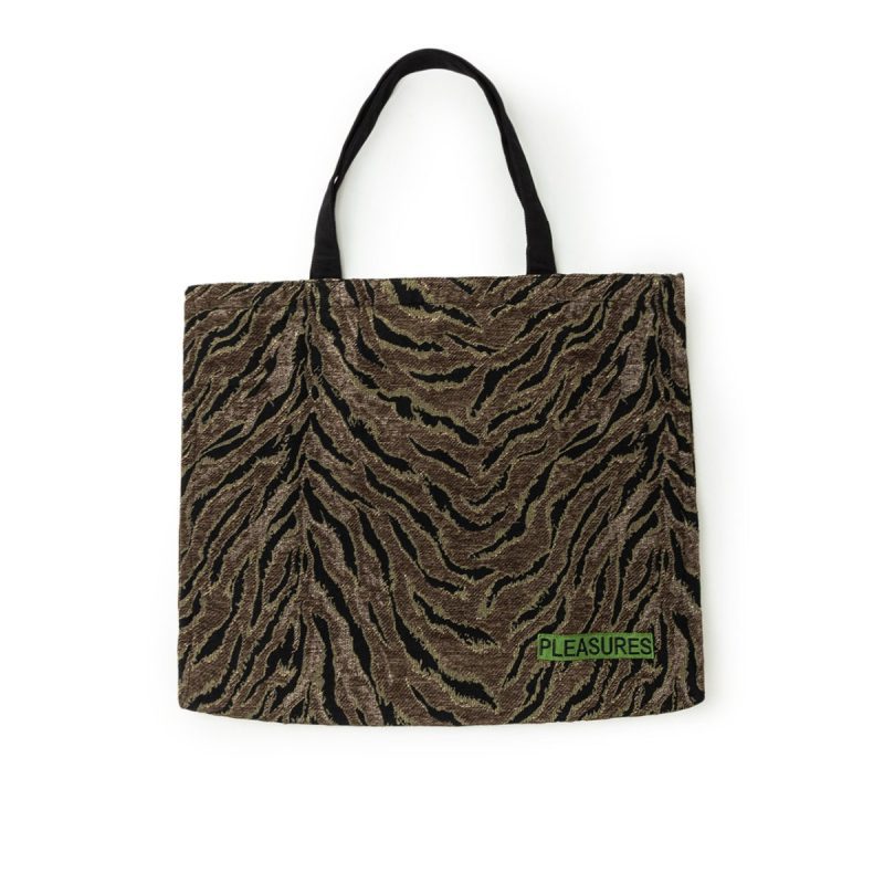 pleasures jungle oversized double sided tote braun 739277