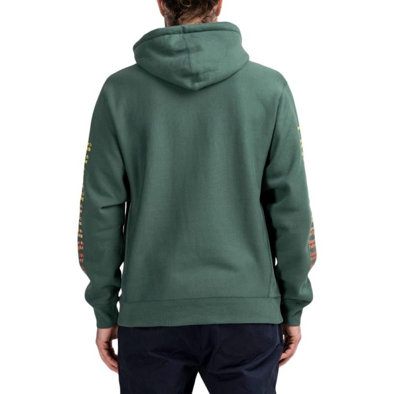 pleasures return premium hoody grun 235922