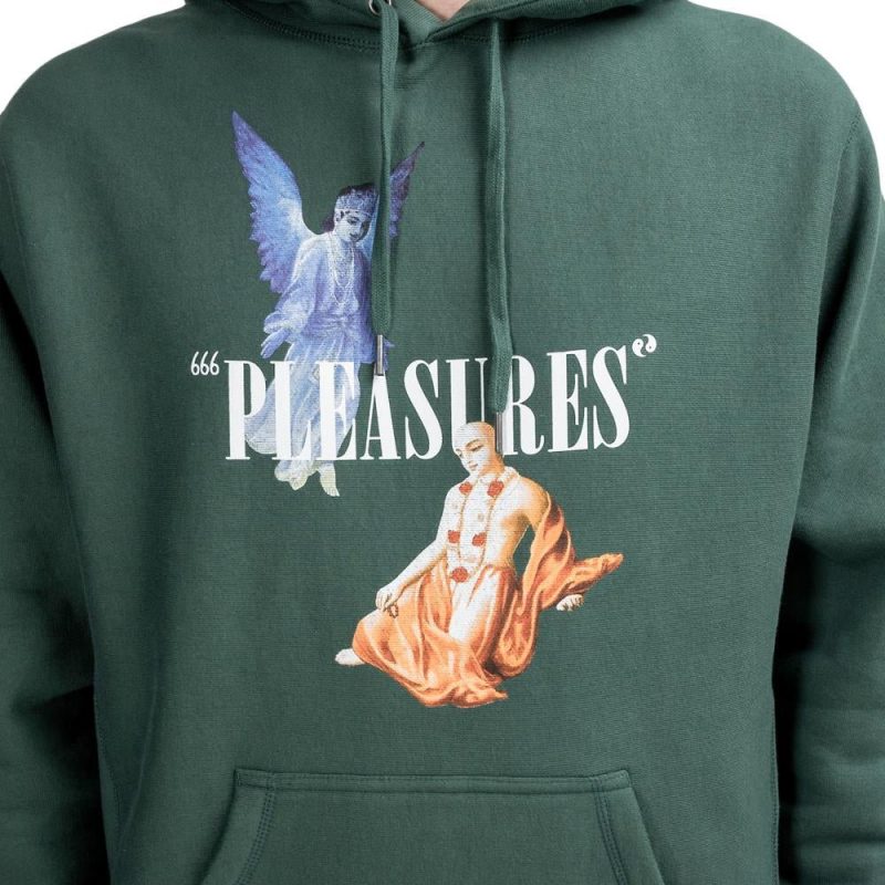 pleasures return premium hoody grun 482886