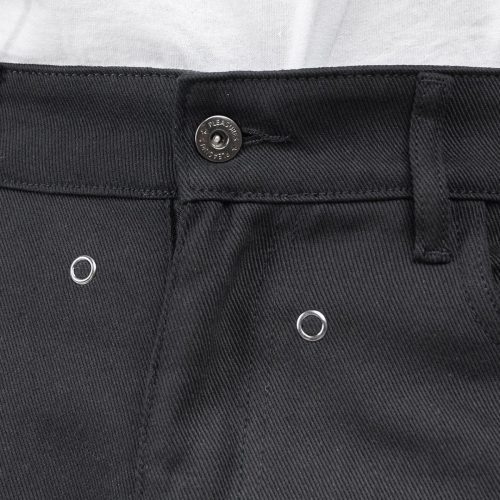 pleasures village rivet denim pant schwarz 845354