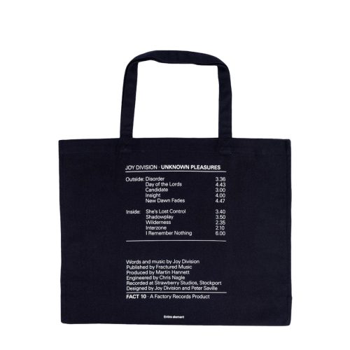 pleasures x joy division wilderness tote bag schwarz 557148