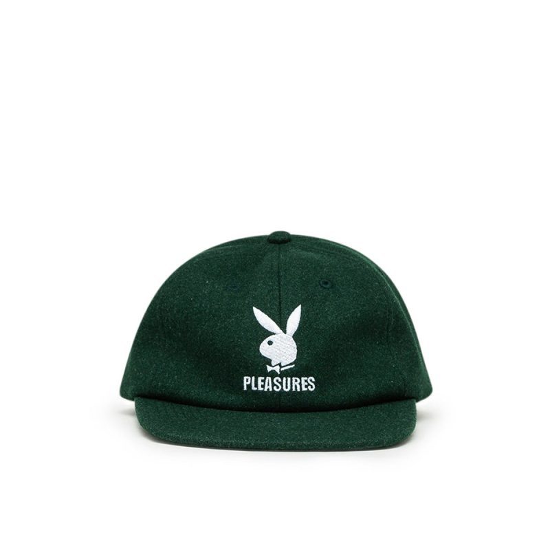 pleasures x playboy wool strapback cap grun 855674