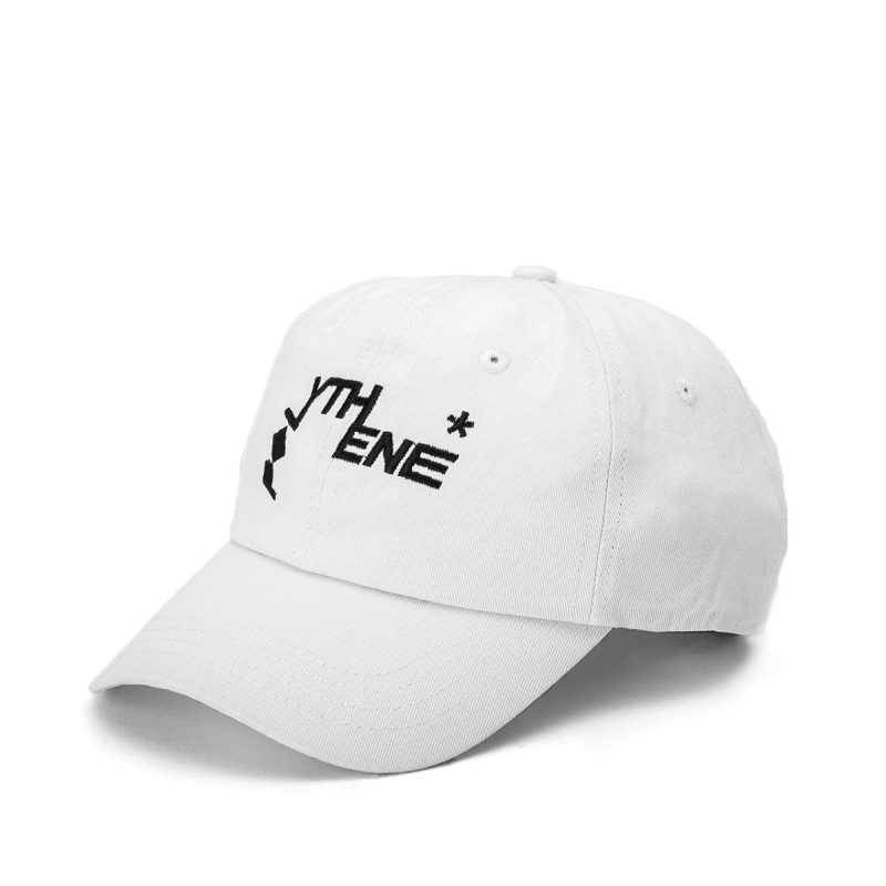 polythene optics embroidered logo cap weiss 298464