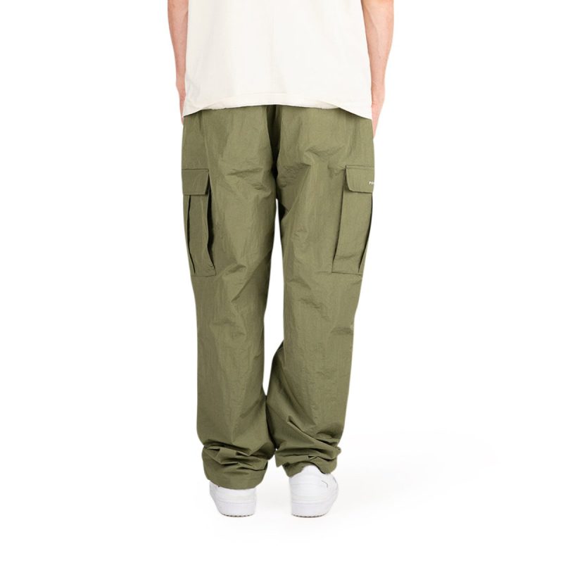 pop trading company cargo trackpant oliv 106879