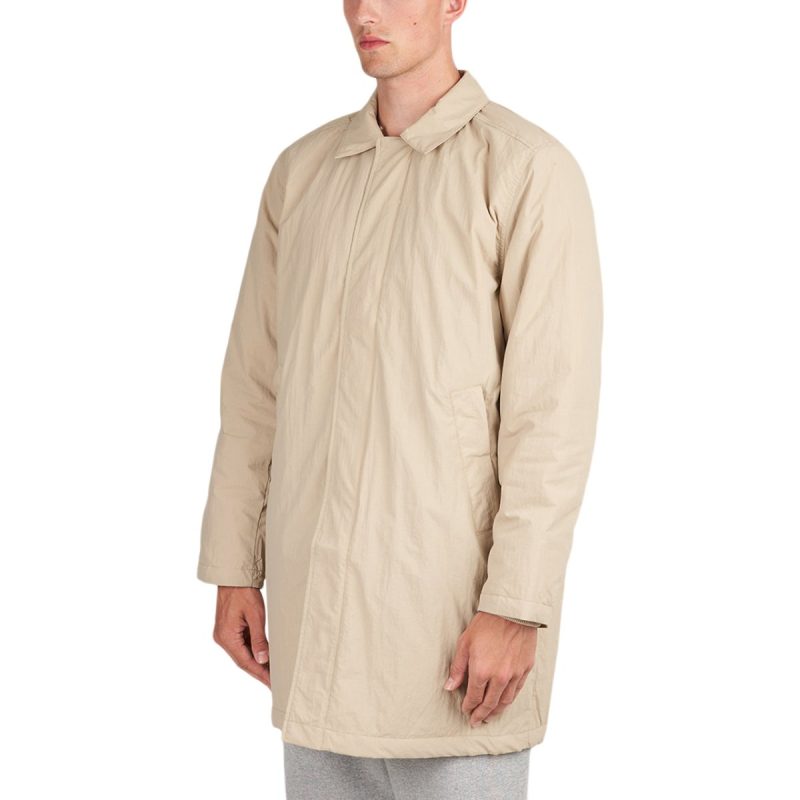 pop trading company trenchcoat beige 168055