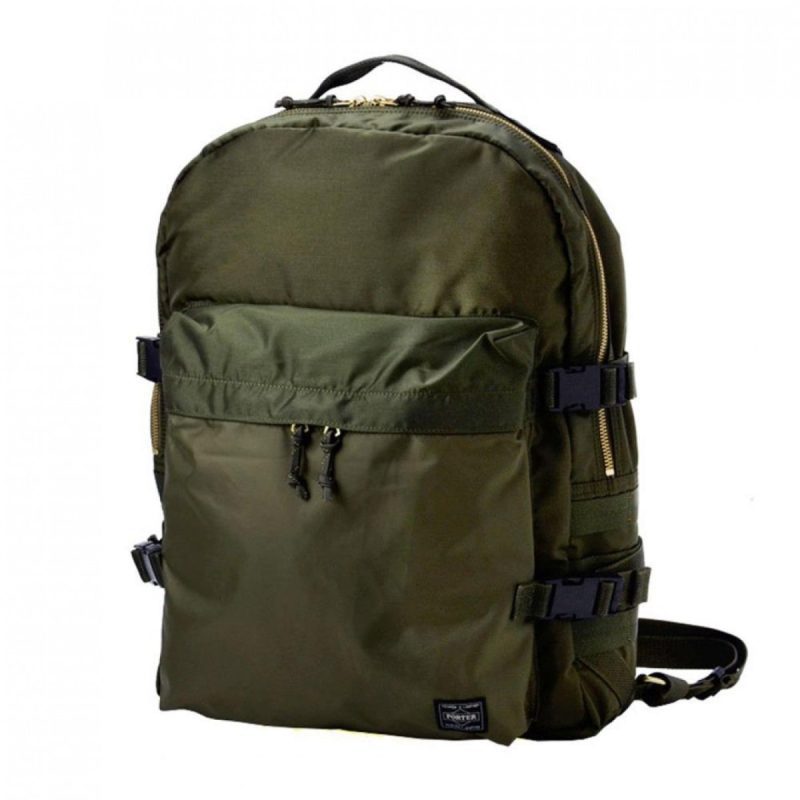 porter by yoshida day pack force series olive 322220