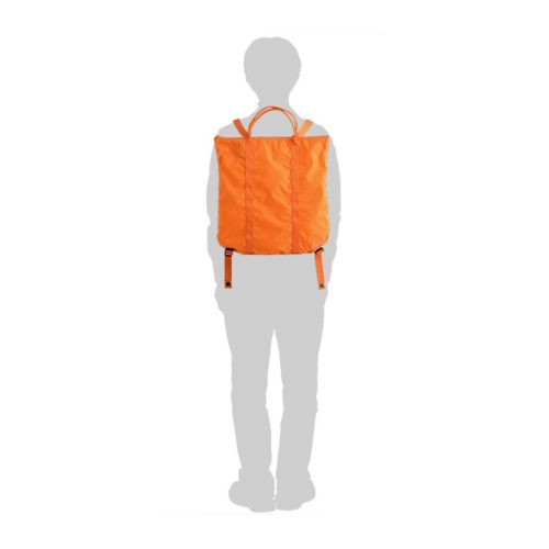 porter by yoshida flex 2 way tote bag orange 854168