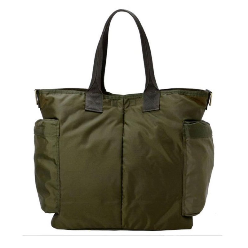 porter by yoshida force series 2way tote bag olive 878434 3407e1c8 ac0a 4c08 b94d 86f56594af0d