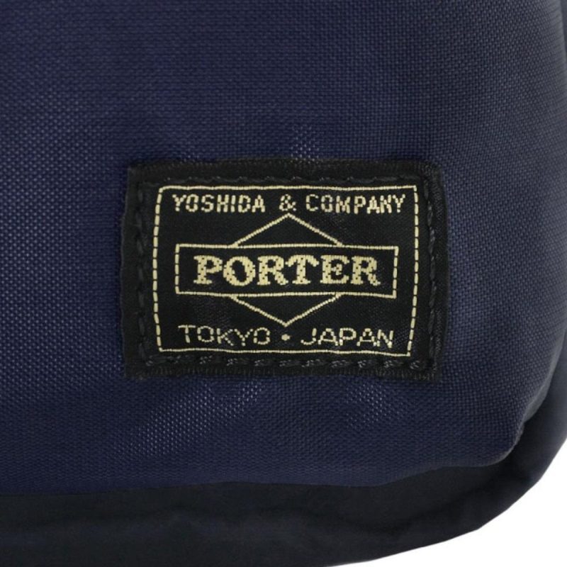 porter by yoshida force series shoulder bag navy 872952