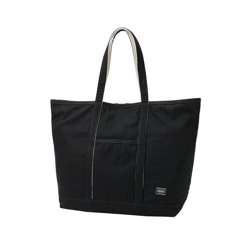 porter by yoshida noir tote bag large schwarz 706141