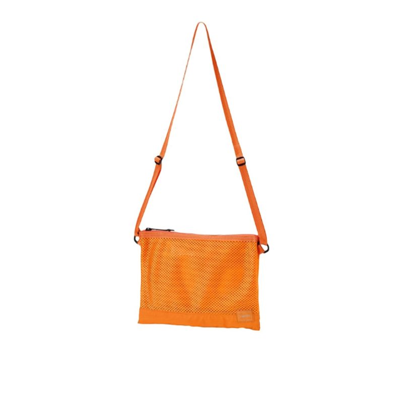 porter by yoshida screen sacoche bag orange 523302