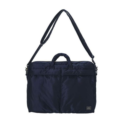 porter by yoshida tanker 2way briefcase navy 142446