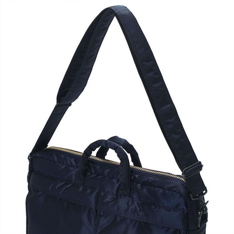 porter by yoshida tanker 2way briefcase navy 785903