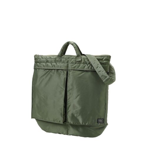 porter by yoshida tanker 2way helmet bag olive 262623