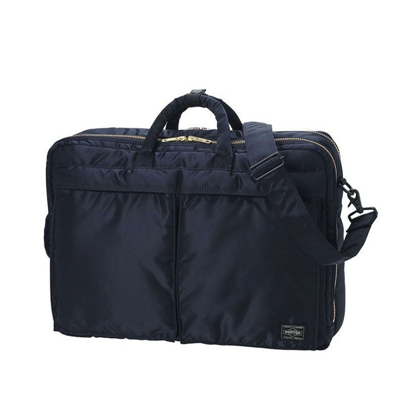 porter by yoshida tanker 3way briefcase navy 665879