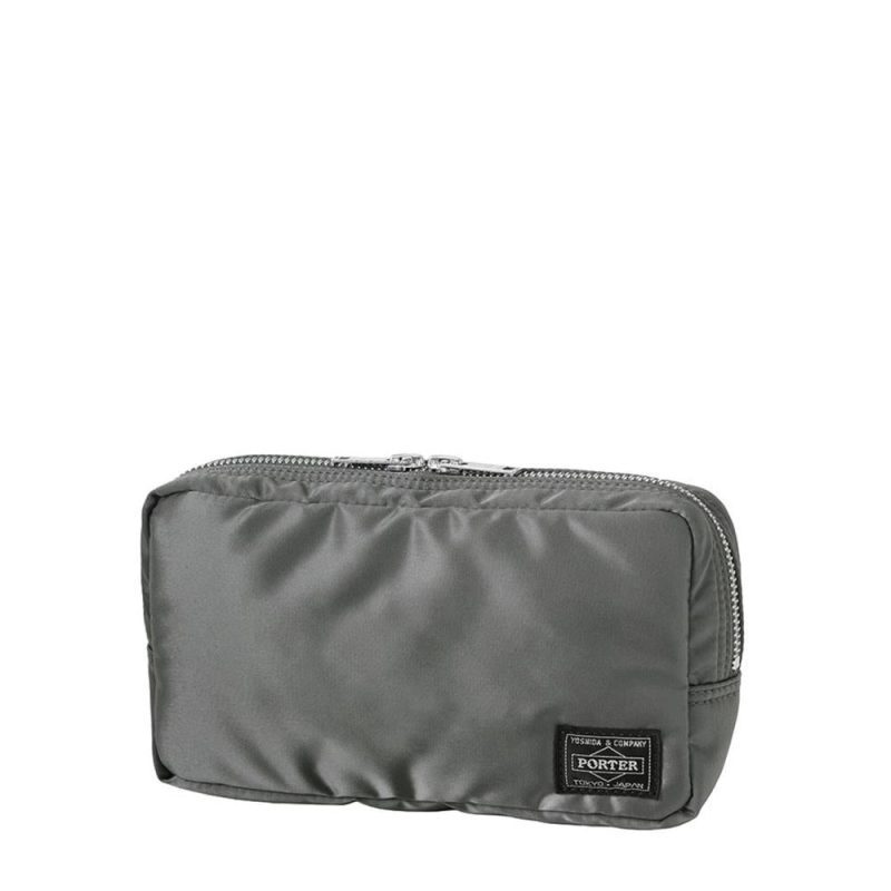 porter by yoshida tanker pouch grau 458195