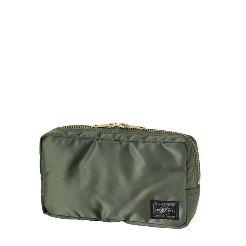 porter by yoshida tanker pouch olive 437835