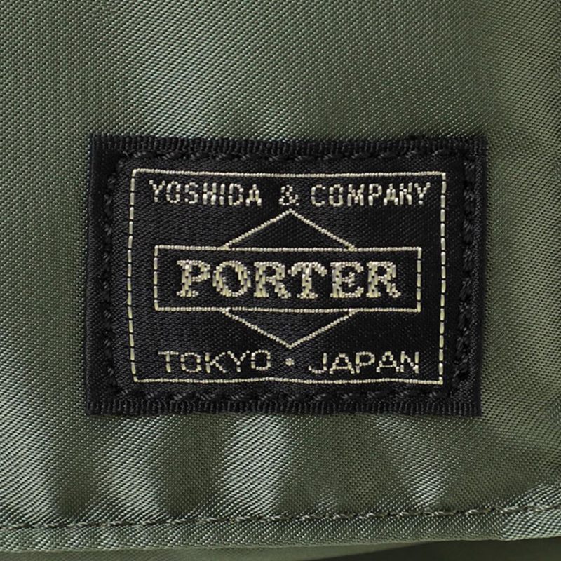 porter by yoshida tanker waist bag olive 230796