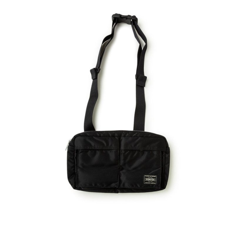 porter by yoshida tanker waist bag schwarz 230930