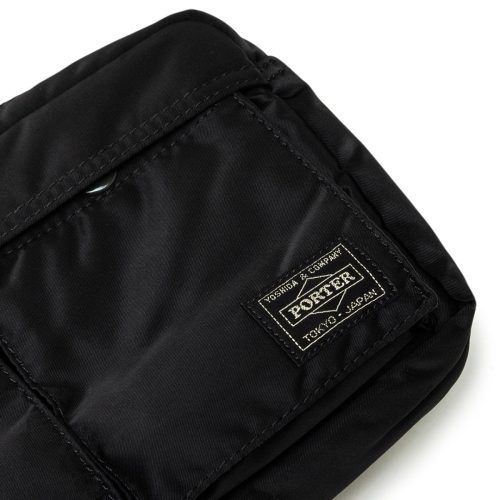 porter by yoshida tanker waist bag schwarz 828816